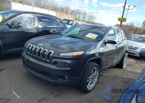 2014 Jeep Cherokee Latitude from USA, damaged, VIN 1C4PJMCS7EW286112